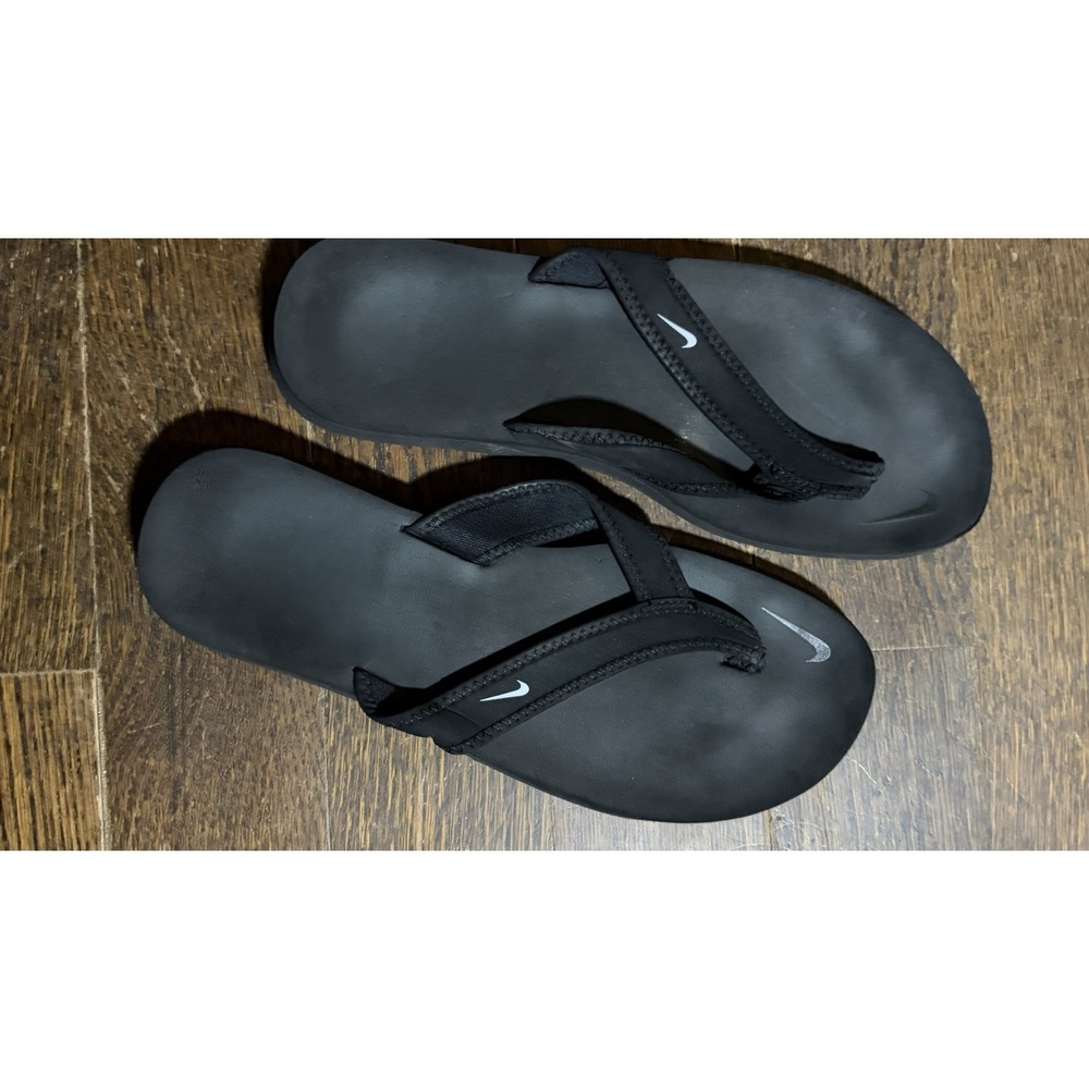 Nike Womens Flip Flop Sandals Foam Black Size 8w